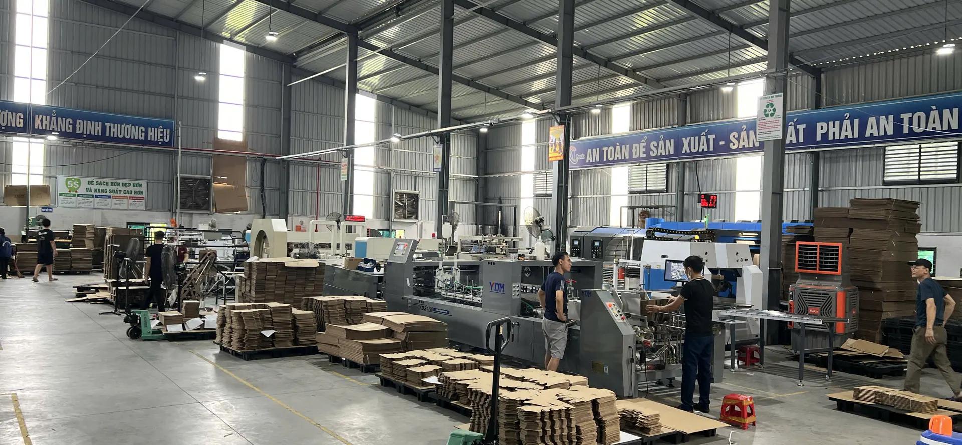 Xưởng sản xuất bao bì carton